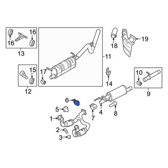 Ford OE - Exhaust System Hanger Bracket
