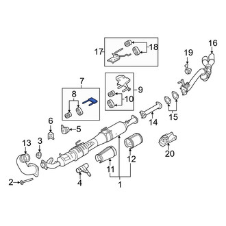 Ford OE - Exhaust System Hanger
