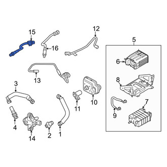 Ford OE - Rear Oxygen Sensor
