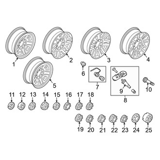 Ford OE - Wheels (18"), (Regular Cab / SuperCab / Crew Cab)