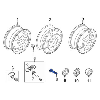 Ford OE - Tire Valve Stem