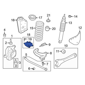 Ford OE - Front Lower Coil Spring Insulator