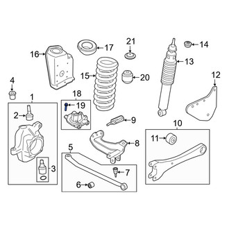 Ford OE - Front Lower Suspension Ball Joint