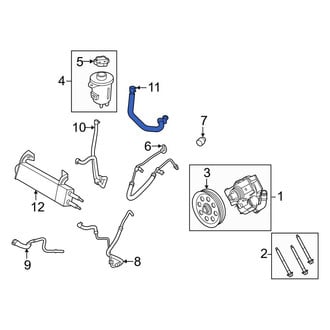 Ford OE - Power Steering Reservoir Hose