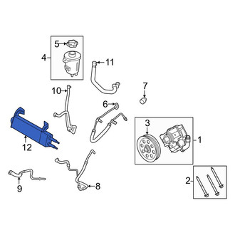 Ford OE - Power Steering Cooler