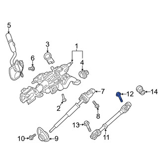 Ford OE - Center Steering Shaft Bolt