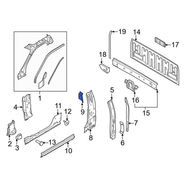 Body B-Pillar Reinforcement