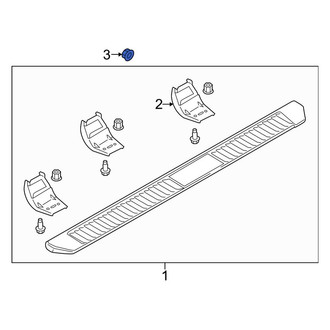 Ford OE - ABS Hydraulic Assembly Nut