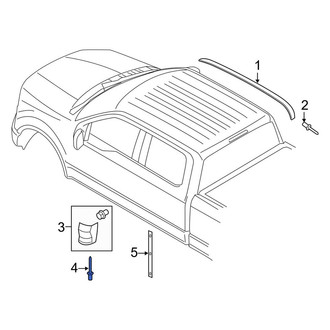 Ford OE - Wheel Arch Molding Clip