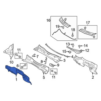 Ford OE - Front Firewall