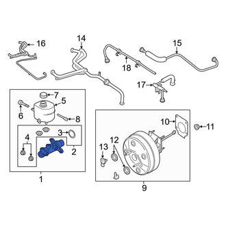 Ford OE - Brake Master Cylinder