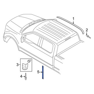 Ford OE - Left Side Body Trim Protector