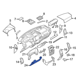 Ford OE - Lower Instrument Panel Cover