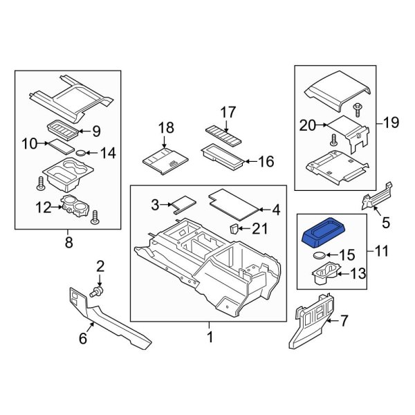 Console Cup Holder