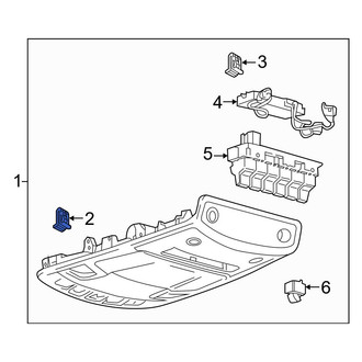 Ford OE - Console Clip