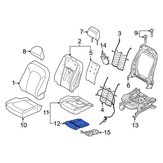 Ford OE - Front Seat Heater Pad