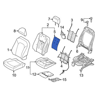 Ford OE - Front Seat Heater Pad