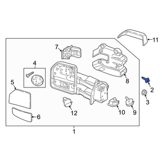 Ford OE - Door Mirror Bolt