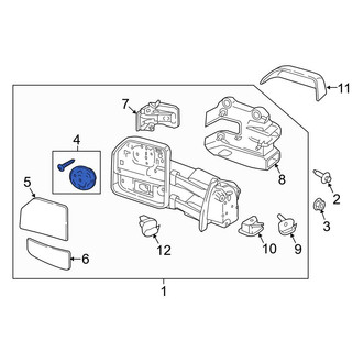 Ford OE - Front Door Mirror Drive Motor