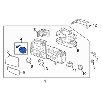 Ford OE - Front Door Mirror Drive Motor