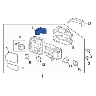Ford OE - Front Right Turn Signal Light Assembly
