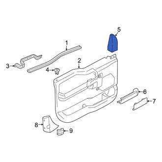 Ford OE - Front Left Inner Door Mirror Trim Ring
