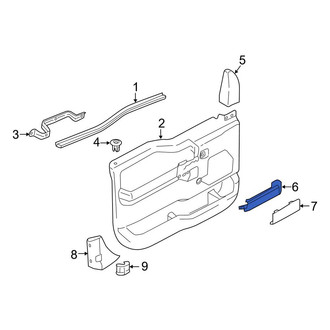 Ford OE - Front Right Door Armrest