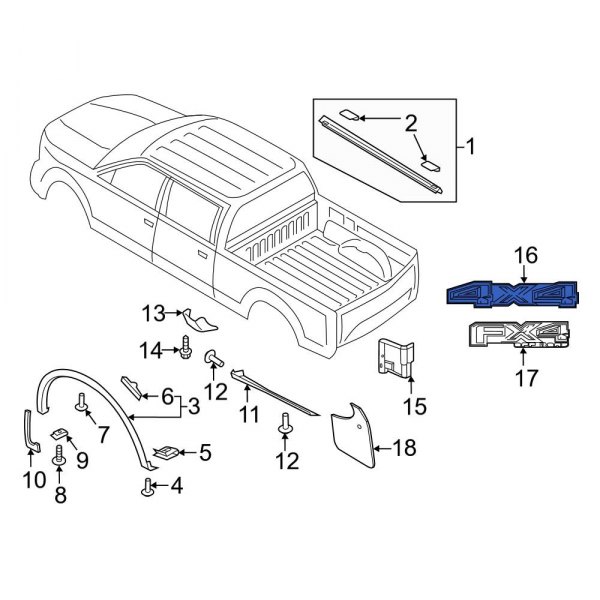 Truck Bed Decal