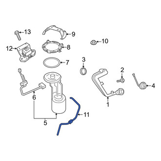 Ford OE - Evaporative Emissions System Lines