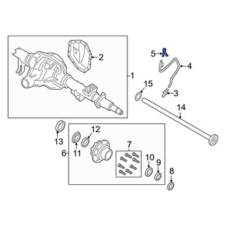 Ford OE - Rear Differential Vent Hose