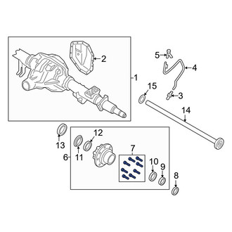 Ford OE - Rear Wheel Lug Stud