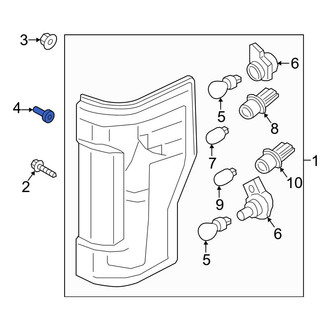 Ford OE - Tail Light Grommet