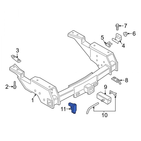 Trailer Tow Harness Connector