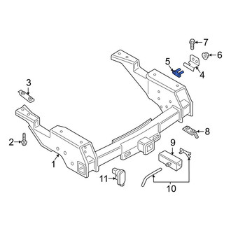 Ford OE - Outer Bumper Face Bar Mount Bolt