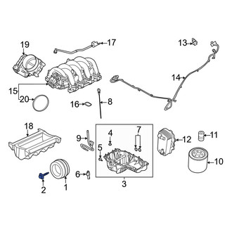 Ford OE - Engine Crankshaft Pulley Bolt