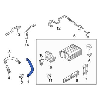Ford OE - PCV Valve Hose