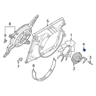 Ford OE - Automatic Transmission Mount Nut