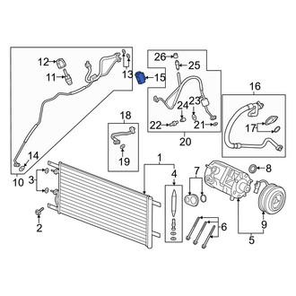 Ford OE - A/C Expansion Valve