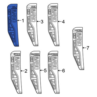 Ford OE - Front Right Fender Emblem