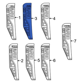 Ford OE - Front Left Fender Emblem