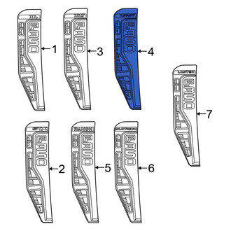 Ford OE - Front Right Fender Emblem