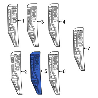 Ford OE - Front Left Fender Emblem