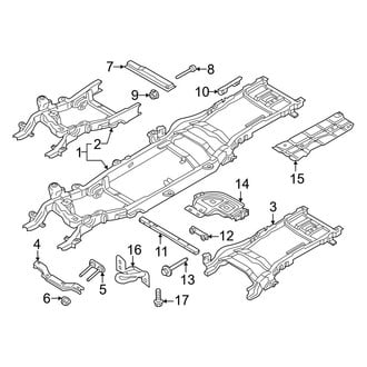 Ford OE - Frame & Components (Regular Cab), (Regular Cab)
