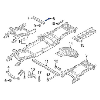 Ford OE - Transmission Crossmember Bolt