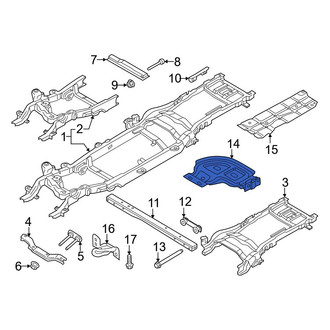 Ford OE - Powertrain Skid Plate