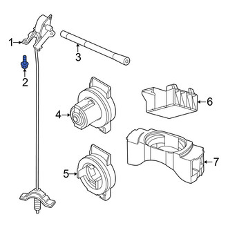 Ford OE - Spare Tire Carrier Winch Bolt
