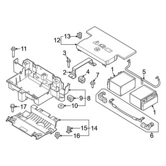 Ford OE - Electrical - Battery (Inverter #2), (SuperCab / Crew Cab)