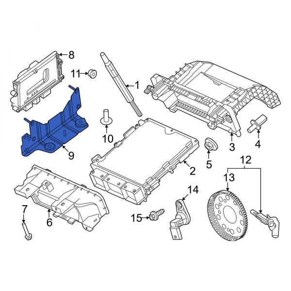 Diesel Glow Plug Controller Bracket