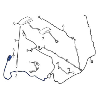 Ford OE - GPS Navigation System Antenna