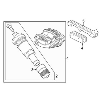 Ford OE - Electrical - Tire Pressure Monitor Components (Regular Cab / SuperCab / Crew Cab)